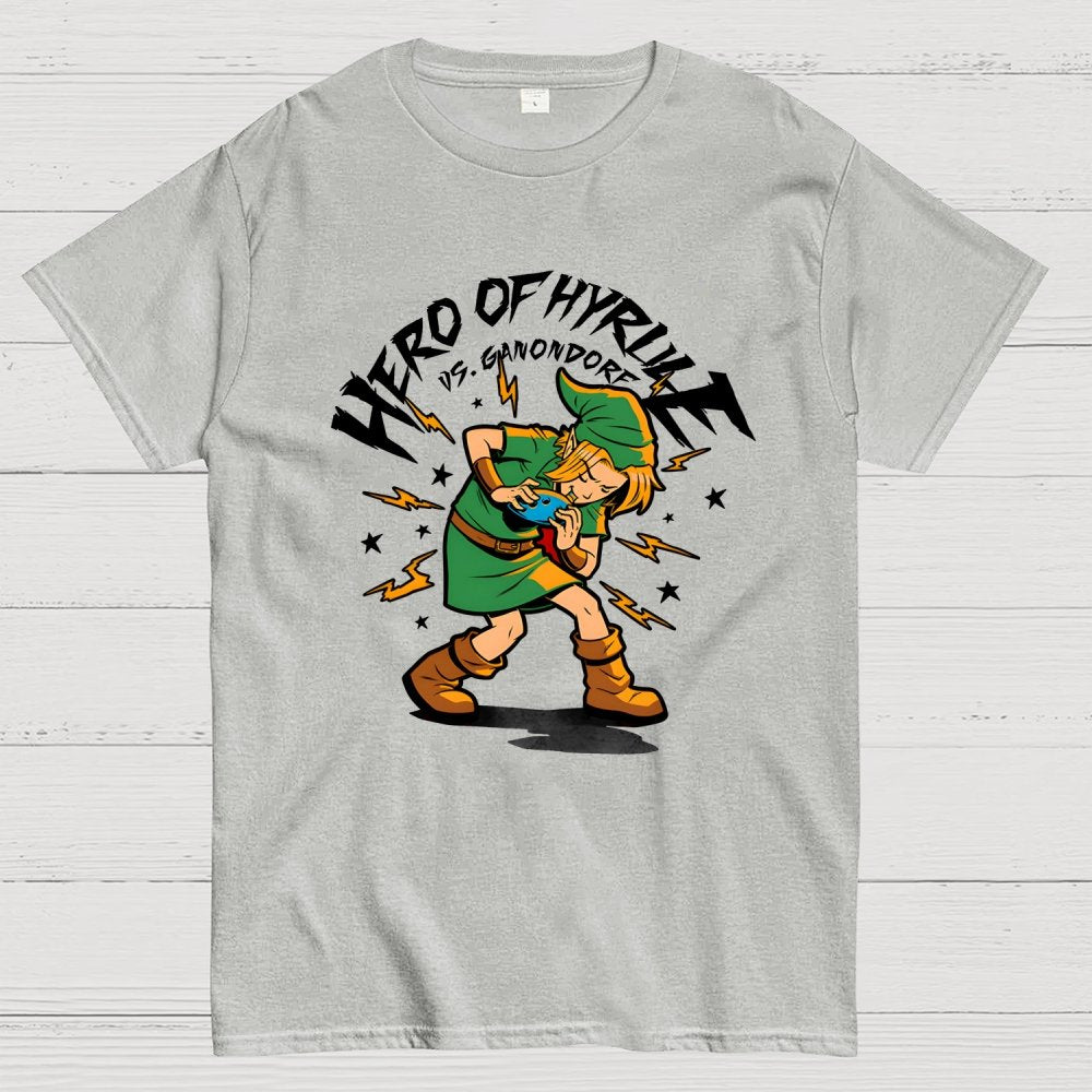 Hero Game Music Comic Geek T-Shirt