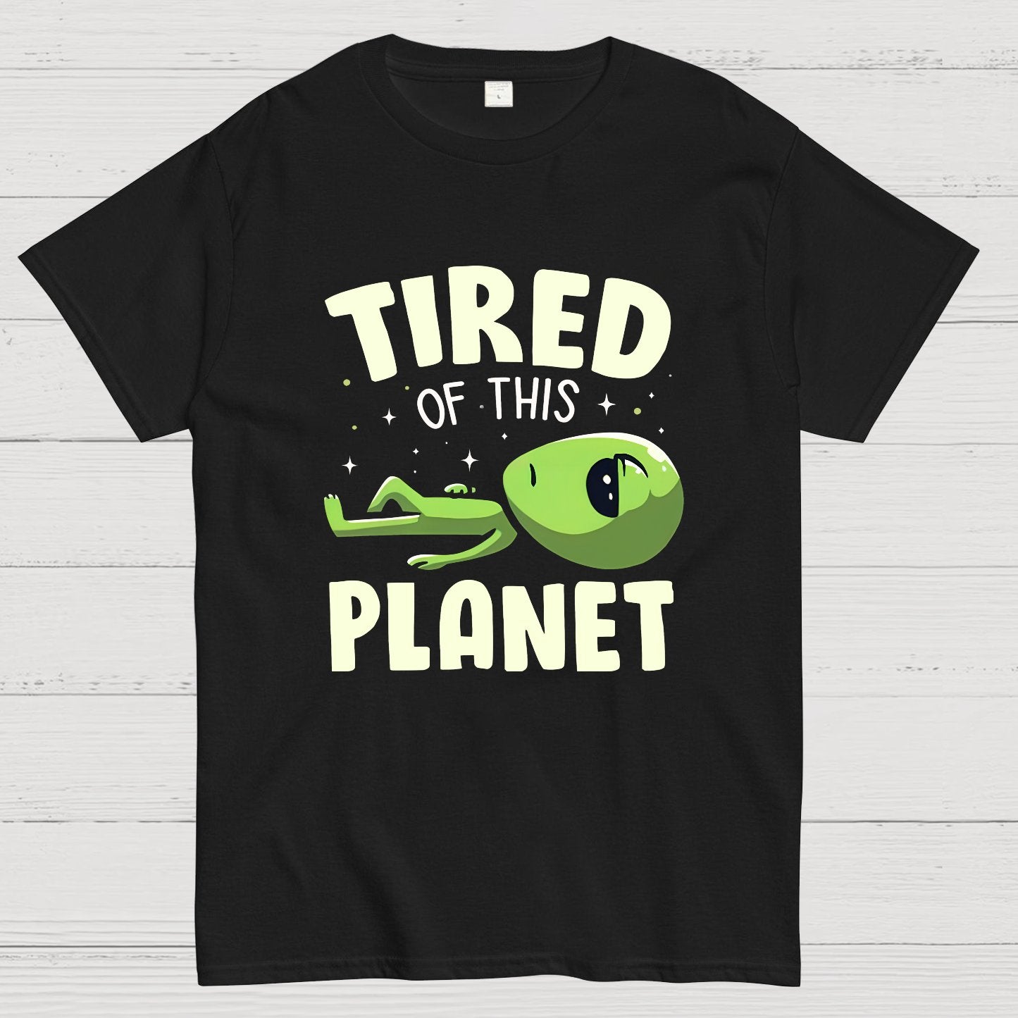 Tired of This Planet Nerdy T-Shirt