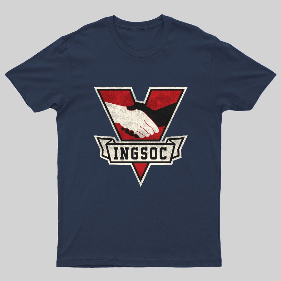 1984 George Orwell Ingsoc Geeky T-Shirt