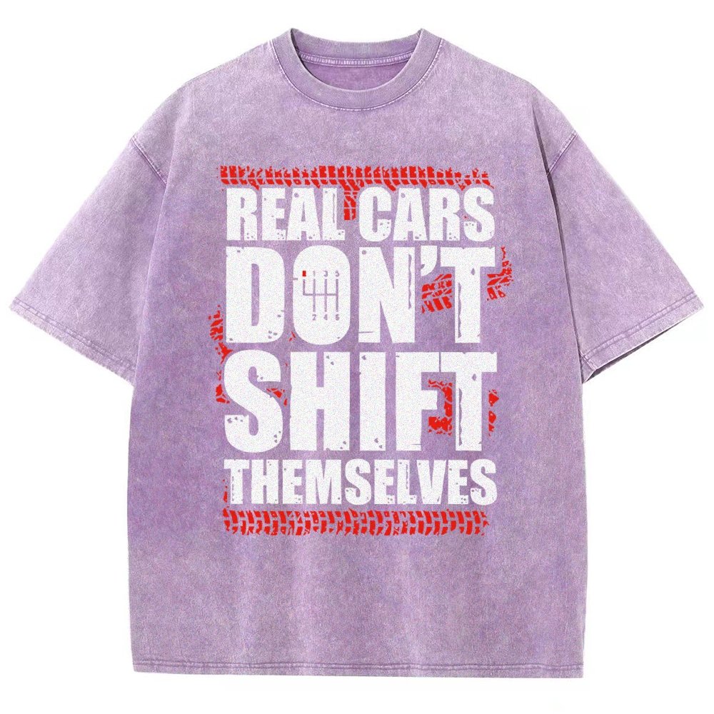 Manual Transmission Gearhead Vintage Distressed T-shirt