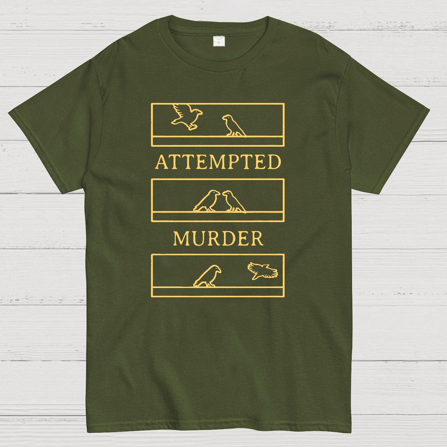 Attempted Murder Geek T-Shirt