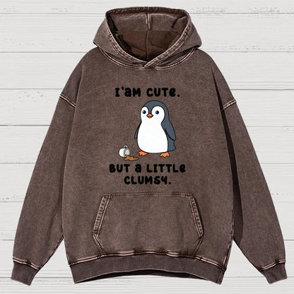 Little Clumsy Vintage Distressed Hoodie