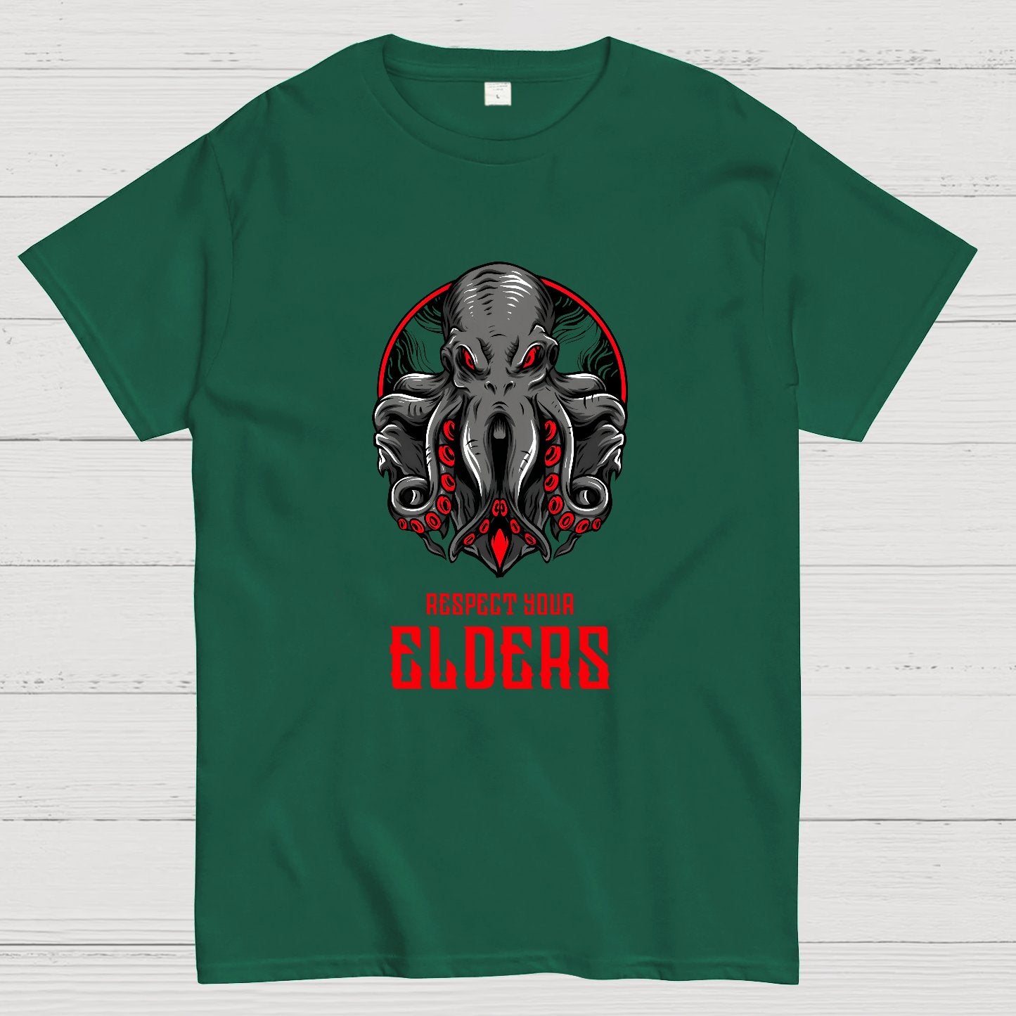 Respect Your Elders Mysterious Gangster Geek T-Shirt