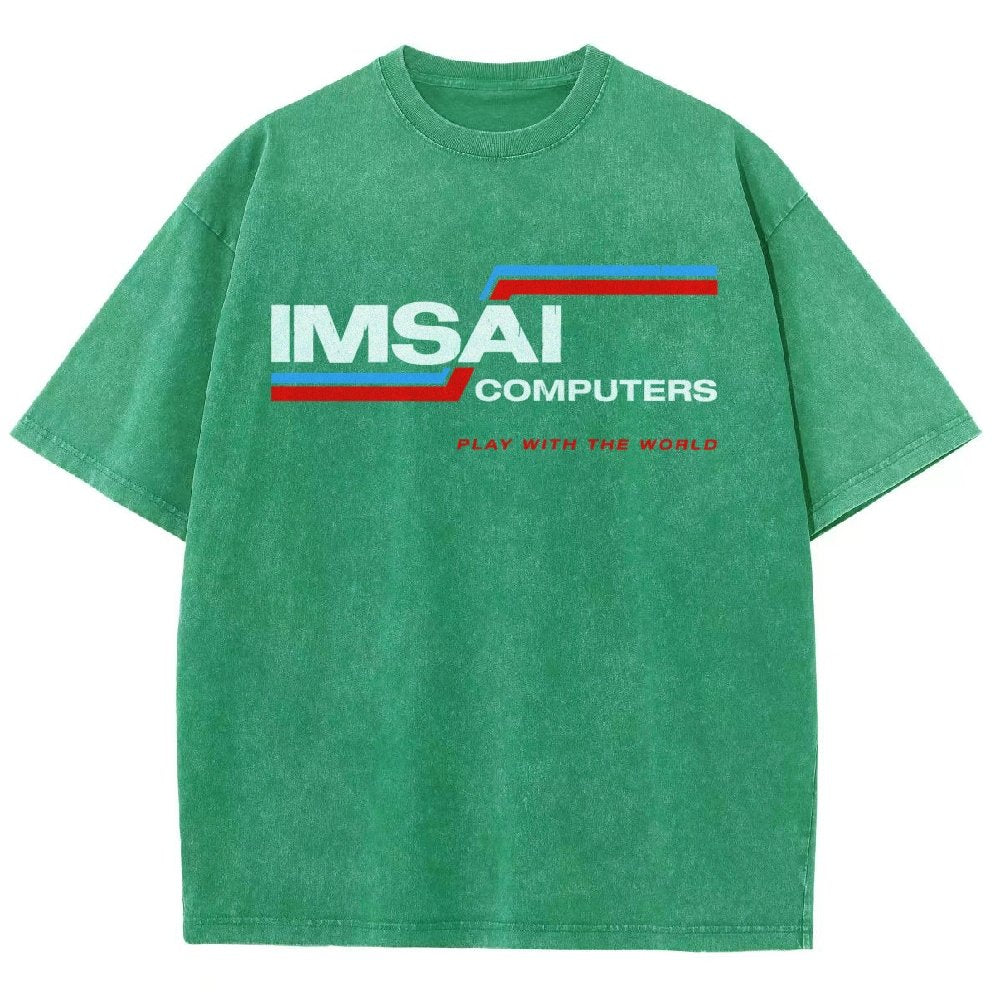 IMSAI Computers Vintage Distressed T-shirt