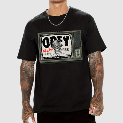 Mysterious World - Obey Geek T-Shirt