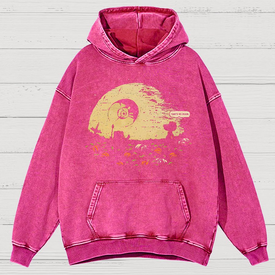 That's No Pumpkin Vintage Distressed Hoodie