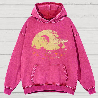 That's No Pumpkin Vintage Distressed Hoodie