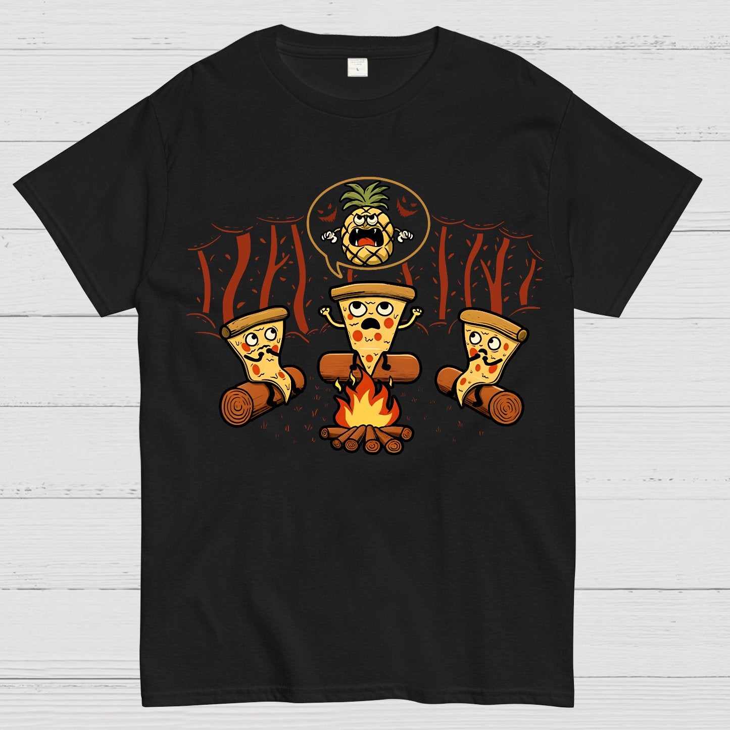 Pizza's Nightmare Geek T-Shirt
