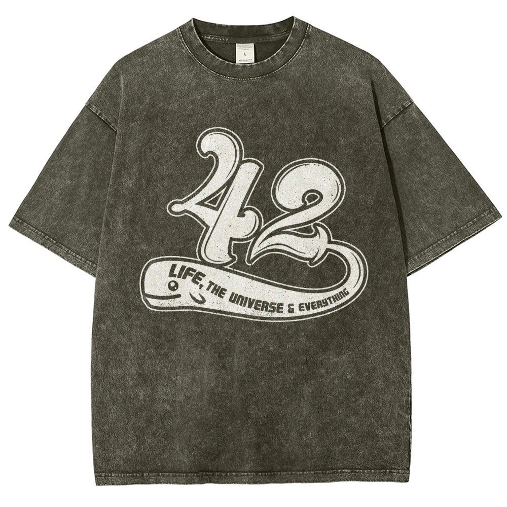 42 Life Vintage Distressed T-shirt