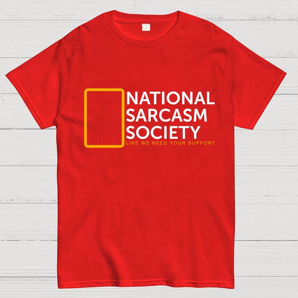Sarcasm Society Geek T-Shirt
