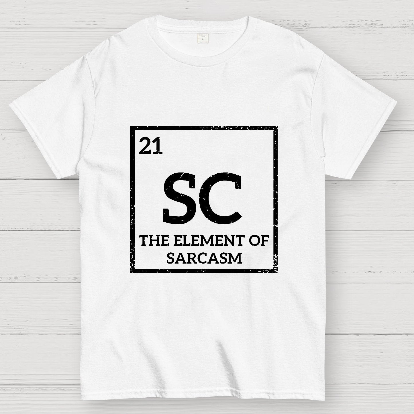 Sc The Element Of Sarcasm Geek T-Shirt