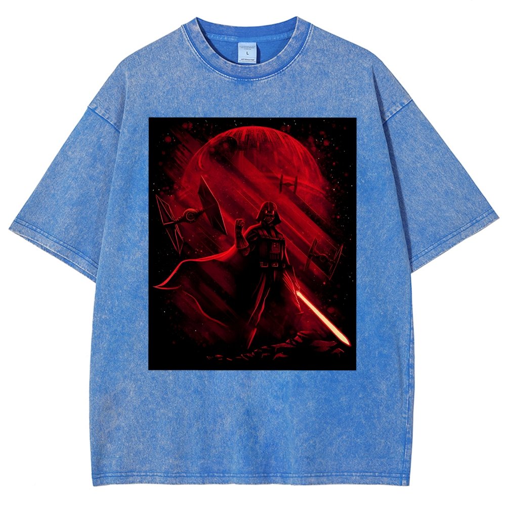Dark Power Vintage Distressed T-shirt