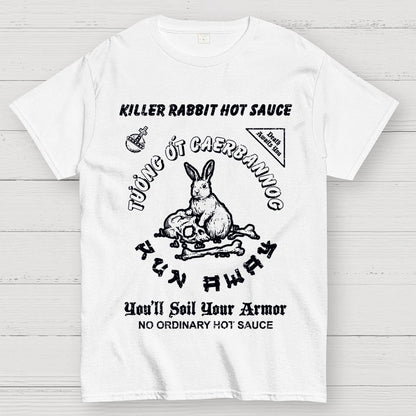 Killer Rabbit Hot Sauce Geek T-Shirt