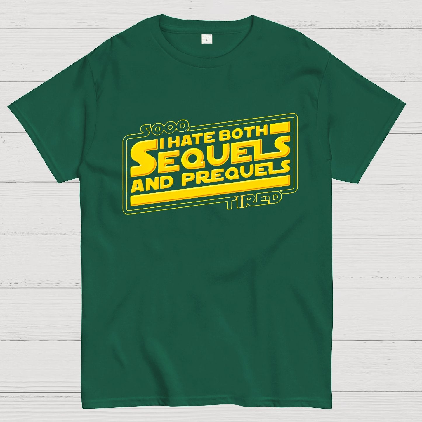 I Hate Sequels Geek T-Shirt