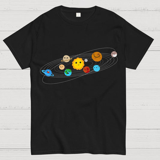 Solar System Nerdy T-Shirt