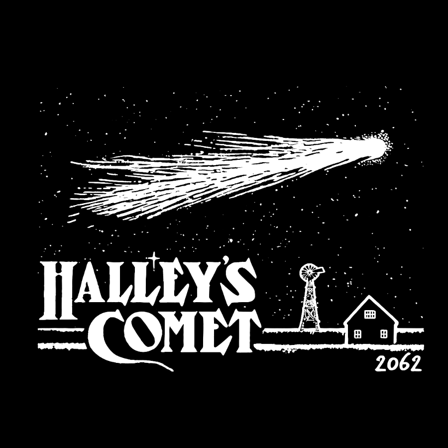 Halley's Comet Funny Geeky T-Shirt