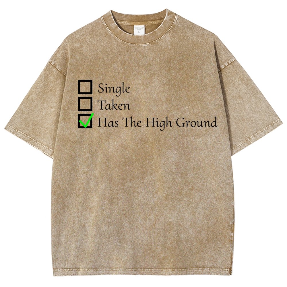 You Have the High Ground Vintage Distressed T-shirt