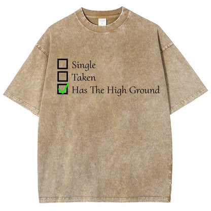 You Have the High Ground Vintage Distressed T-shirt