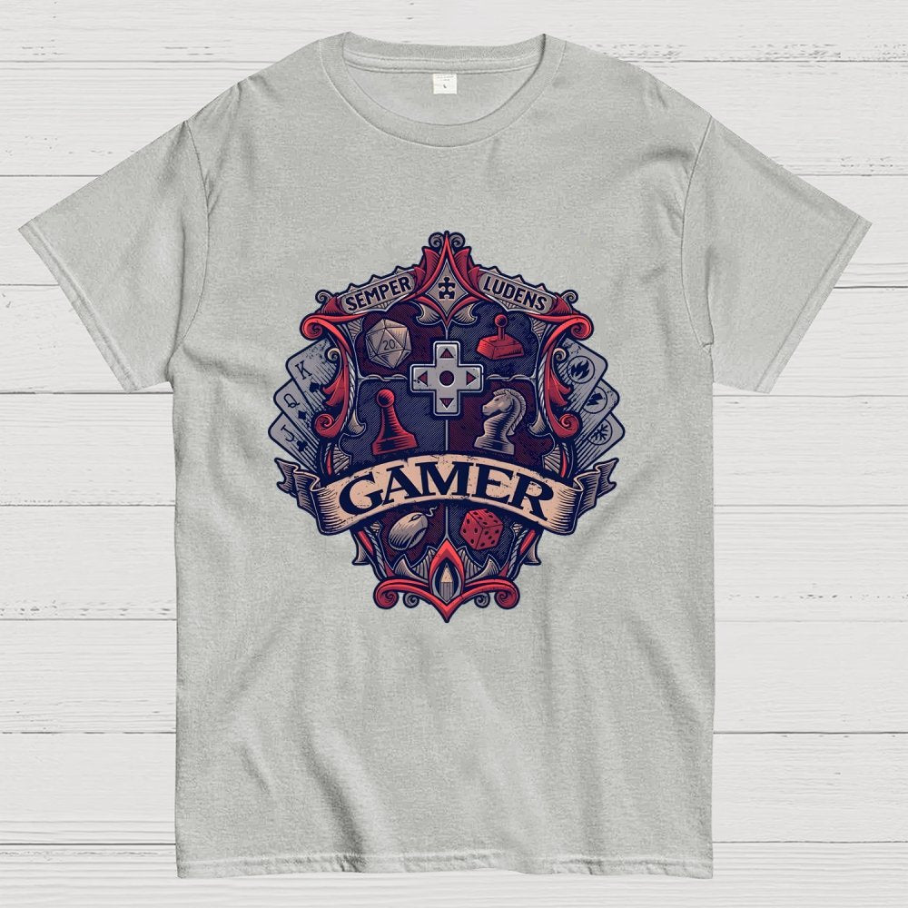 Gamer Crest Geek T-Shirt