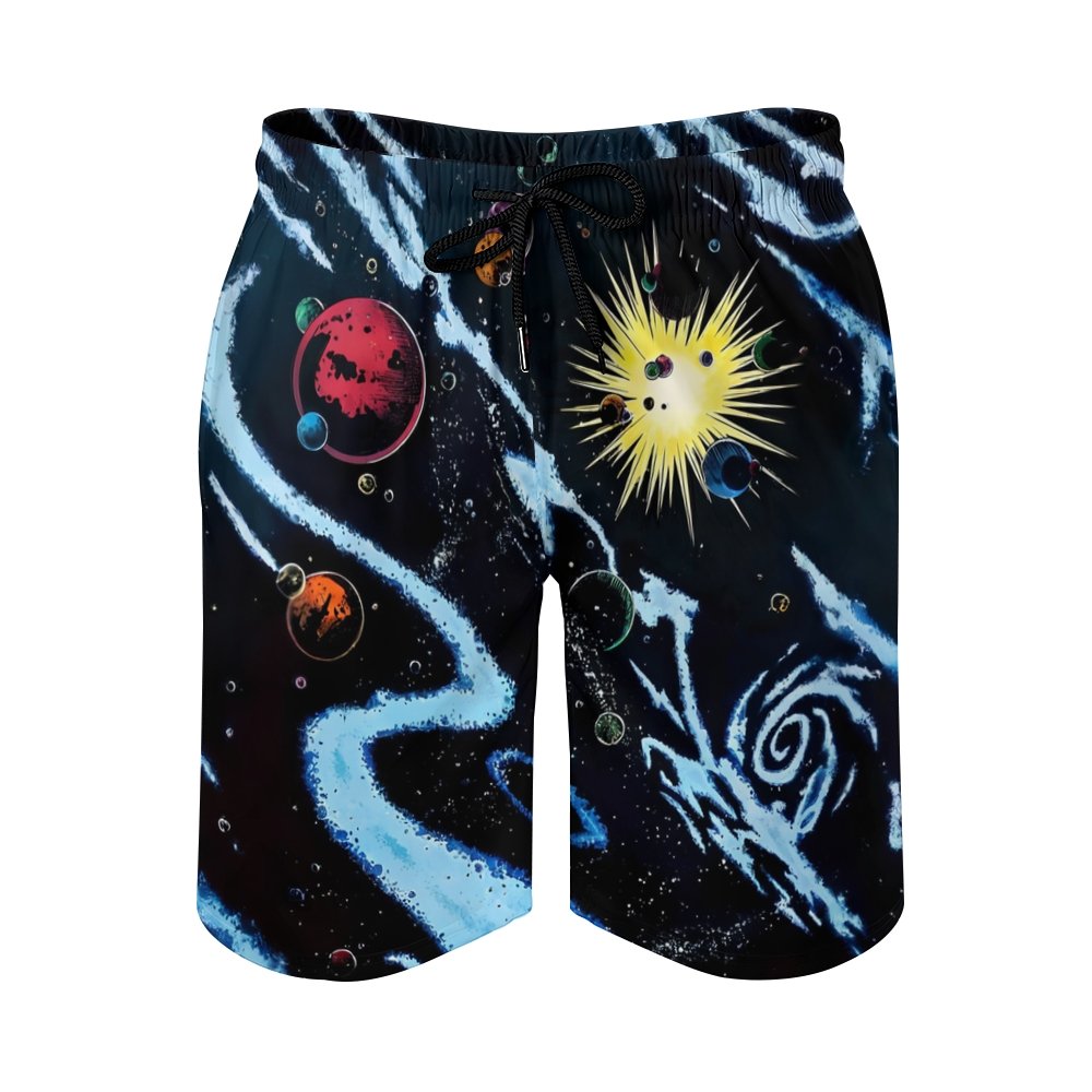Retro Space Comics Geek Shorts
