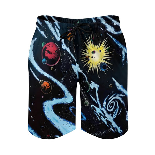 Retro Space Comics Geek Shorts