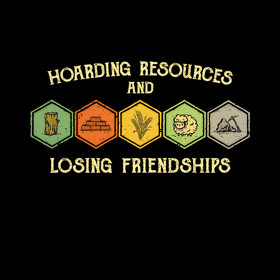 Hoarding Resources And Losing Friends Geek T-Shirt