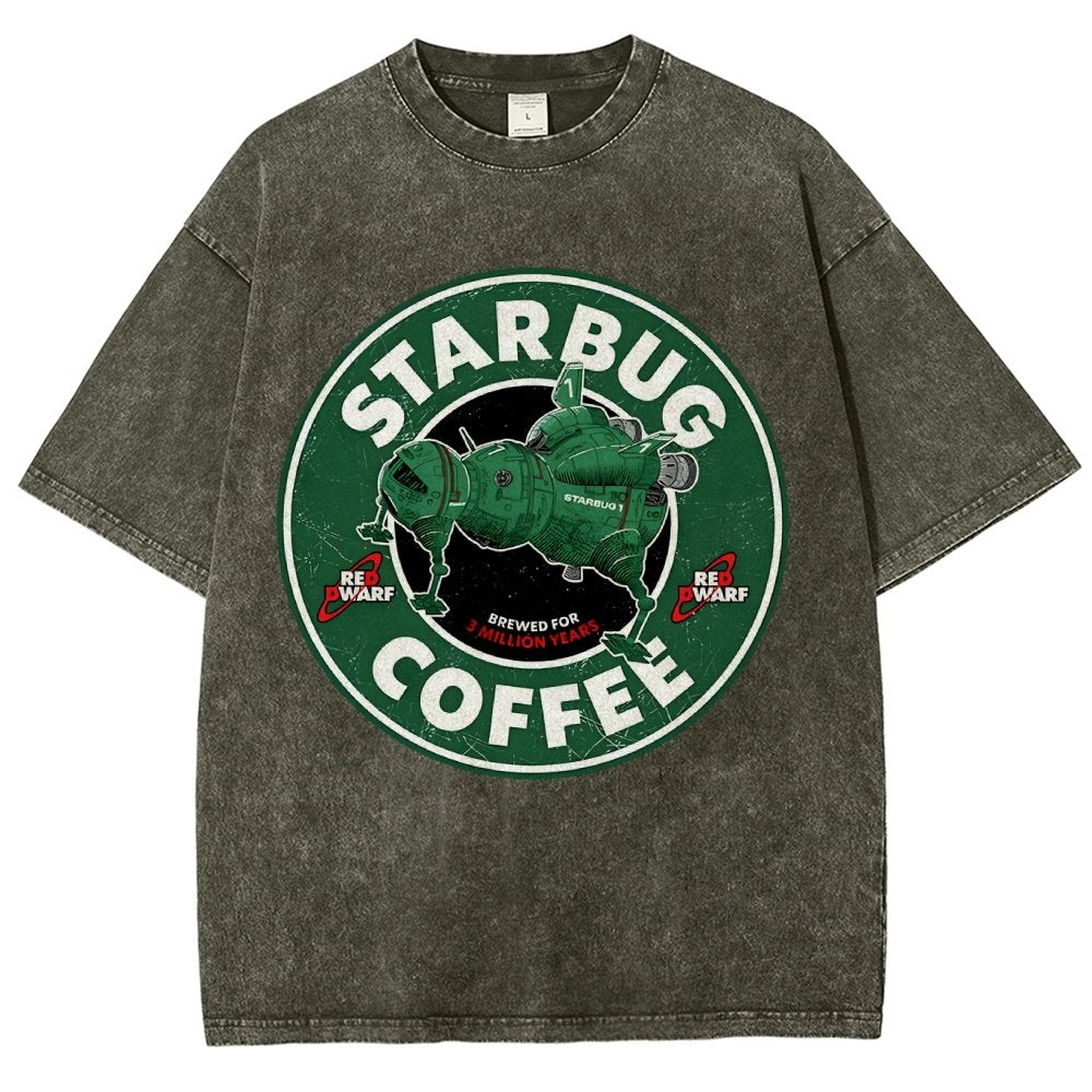 Cosmic Café Vintage Distressed T-shirt