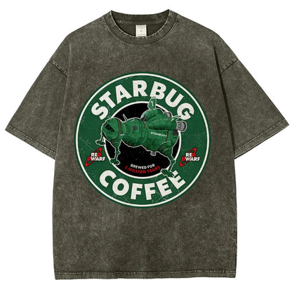 Cosmic Café Vintage Distressed T-shirt