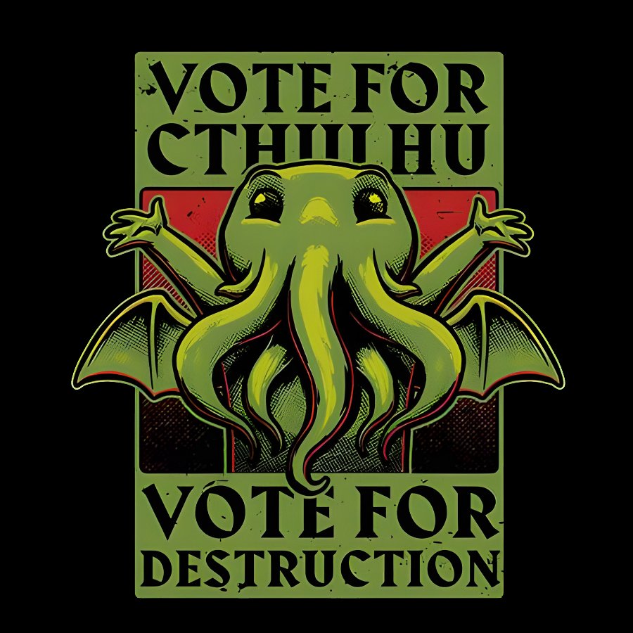 Vote For Destruction Geek T-Shirt