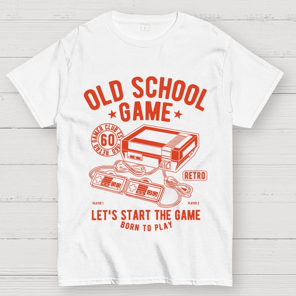 OLD SCHOOL GAME Geek T-Shirt