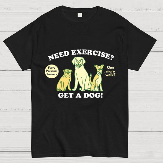 My Dog is My Personal Trainer Geek T-Shirt