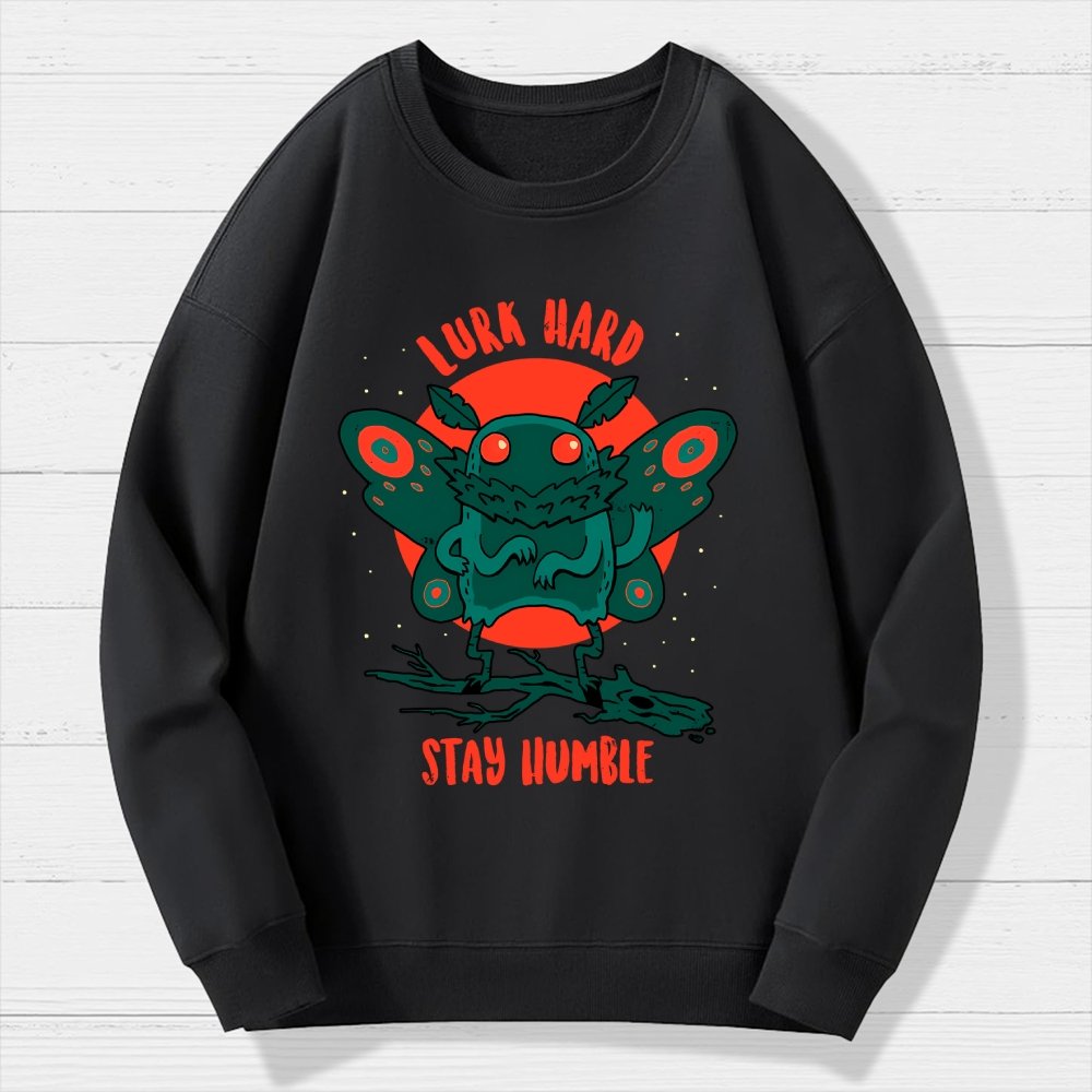 Lurk Hard Geek Cotton Sweatshirt