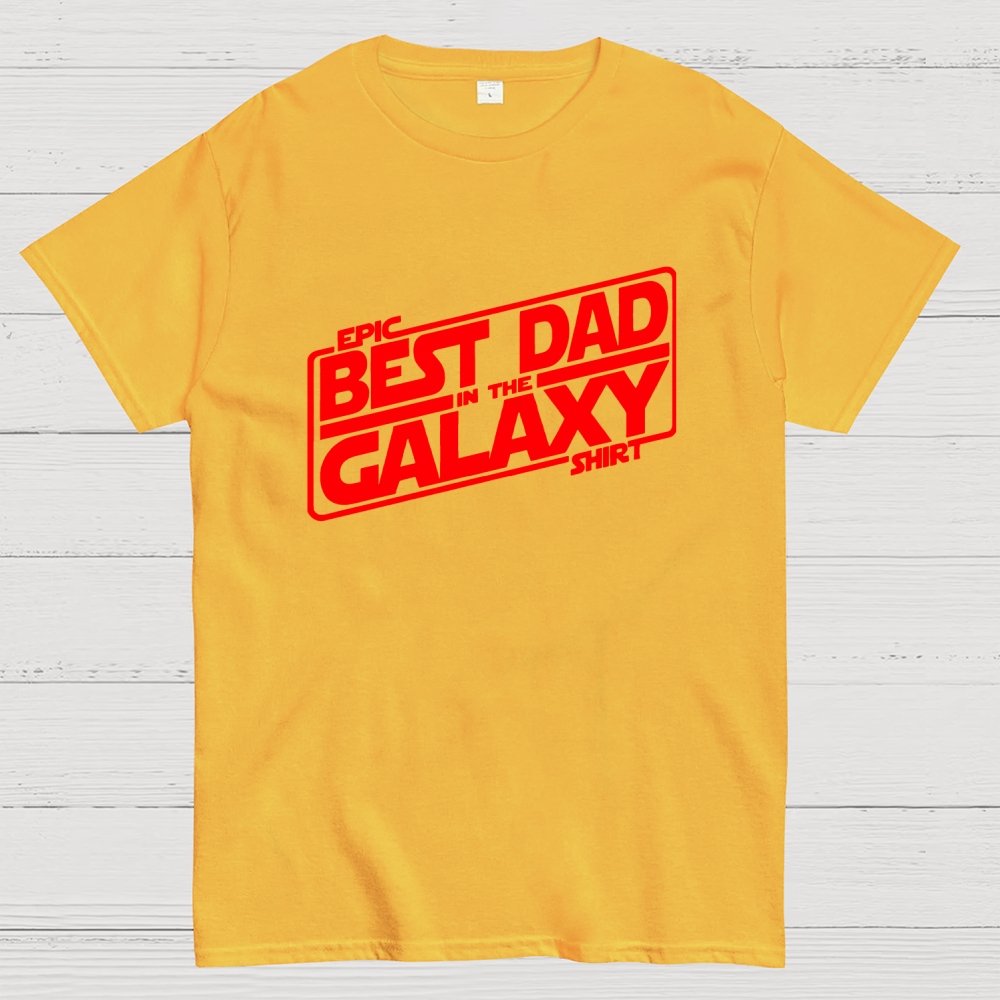 Best Dad In The Galaxy Geek T-Shirt