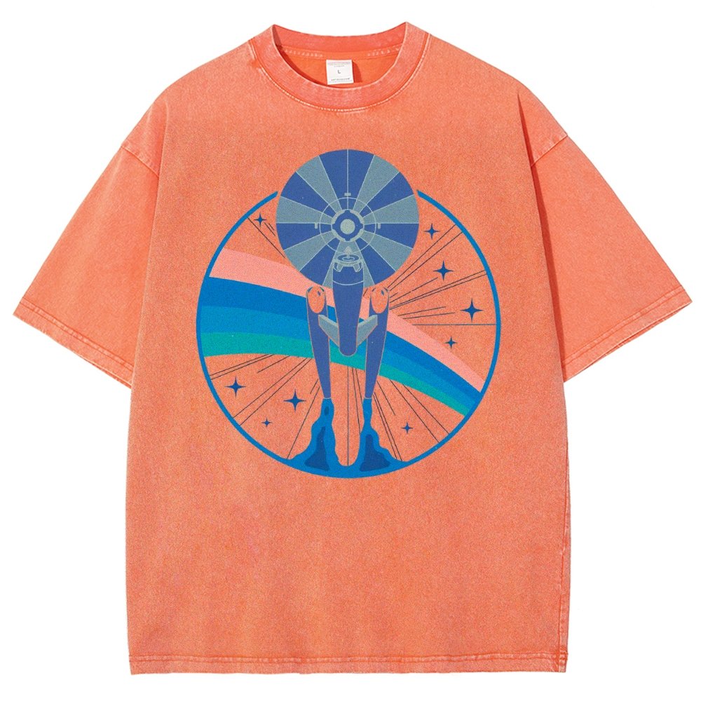 Space Date 1966 Vintage Distressed T-shirt