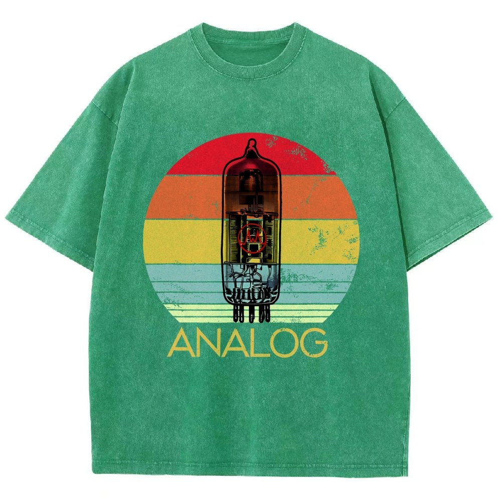 Vacuum Tube Analog Vintage Distressed T-shirt