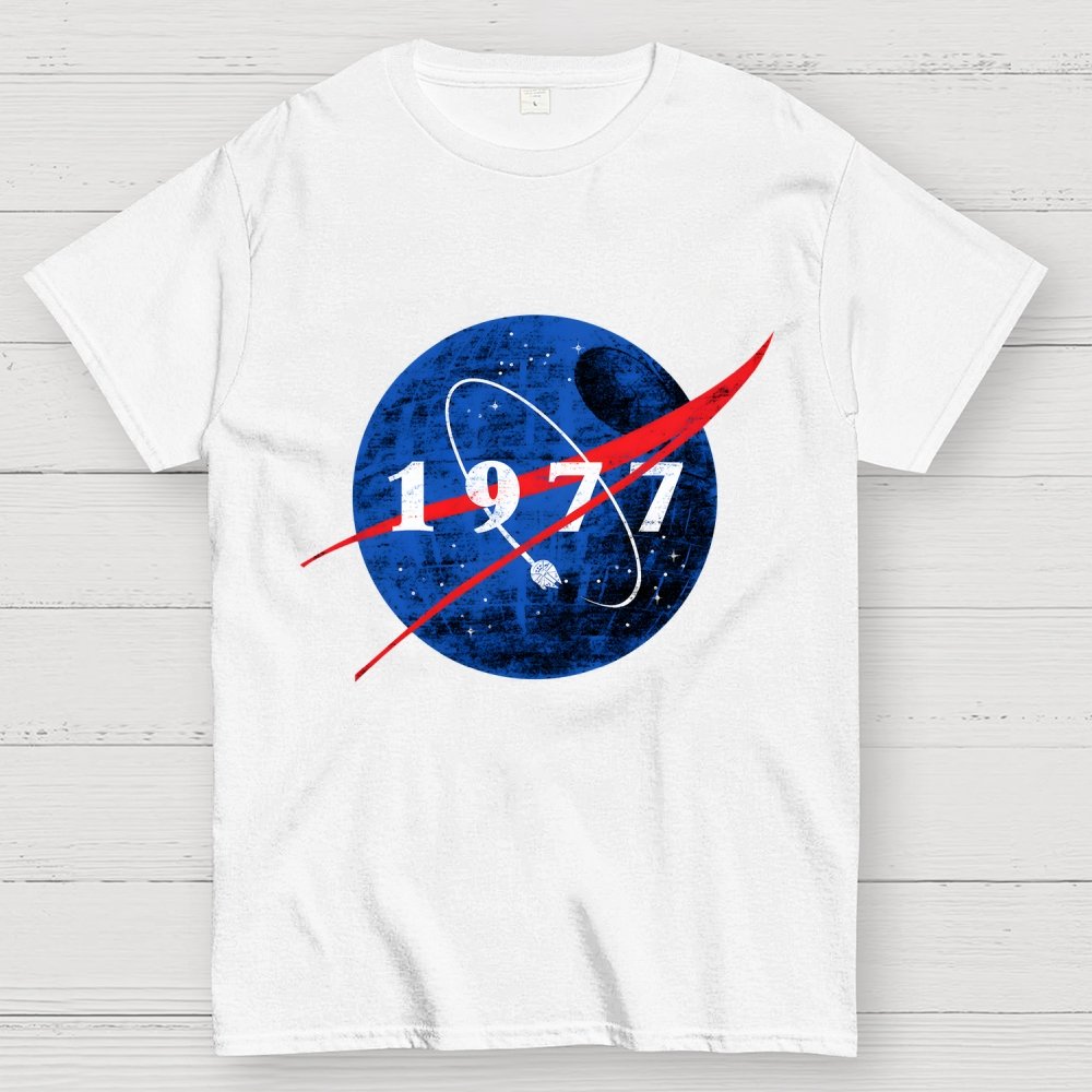 Space Force Origins 1977 Geek T-Shirt