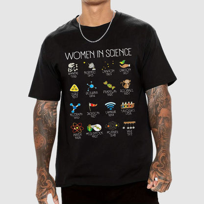 Women in Science Geek T-Shirt