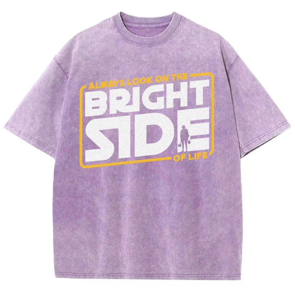 Always Look On The Bright Side Vintage Distressed T-shirt
