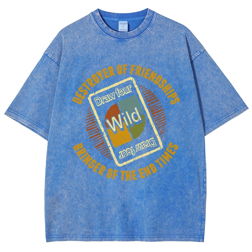 Destroyer of Friendships Vintage Distressed T-shirt