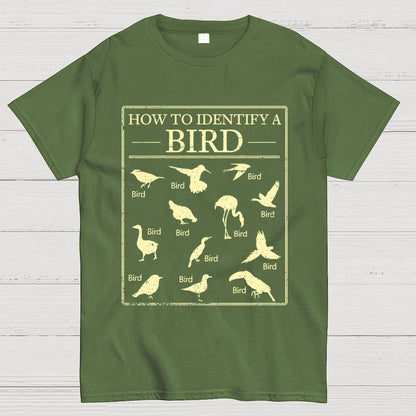How To Identify A Bird Geek T-Shirt