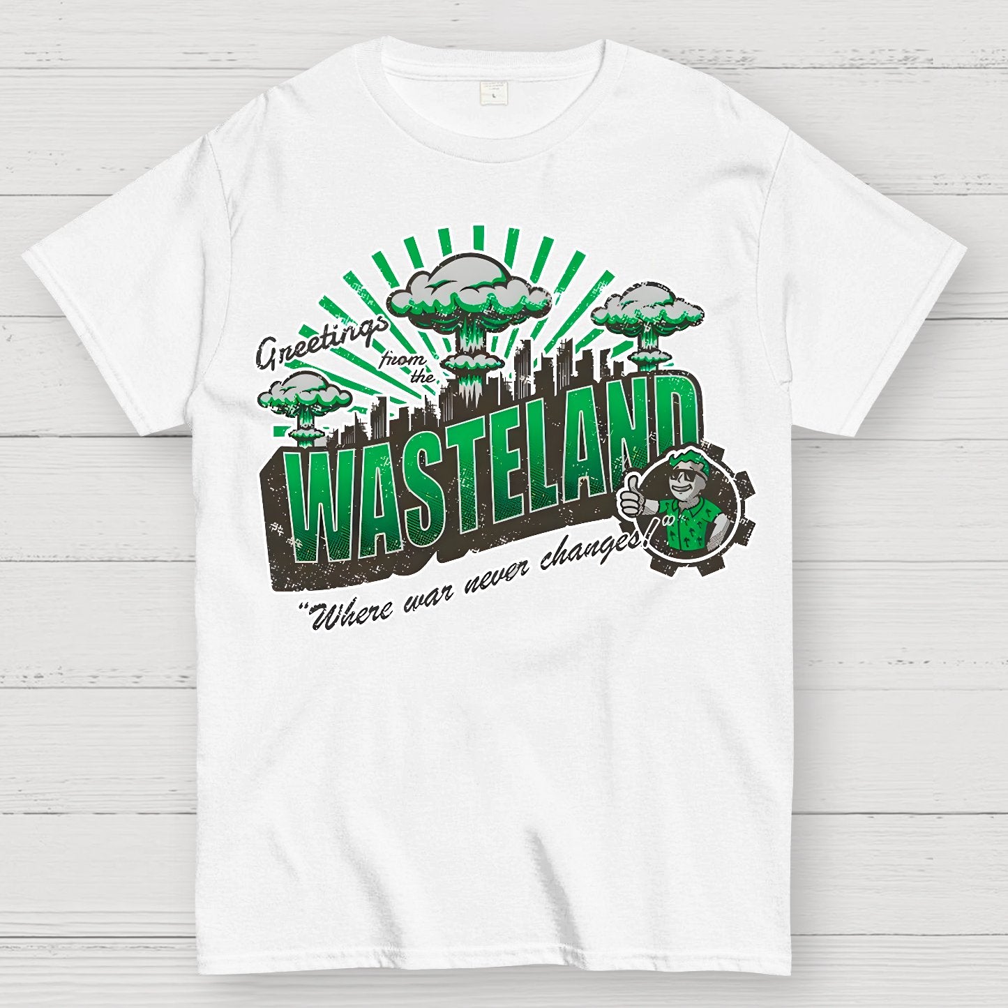 Greetings from the Wasteland! Geek T-Shirt