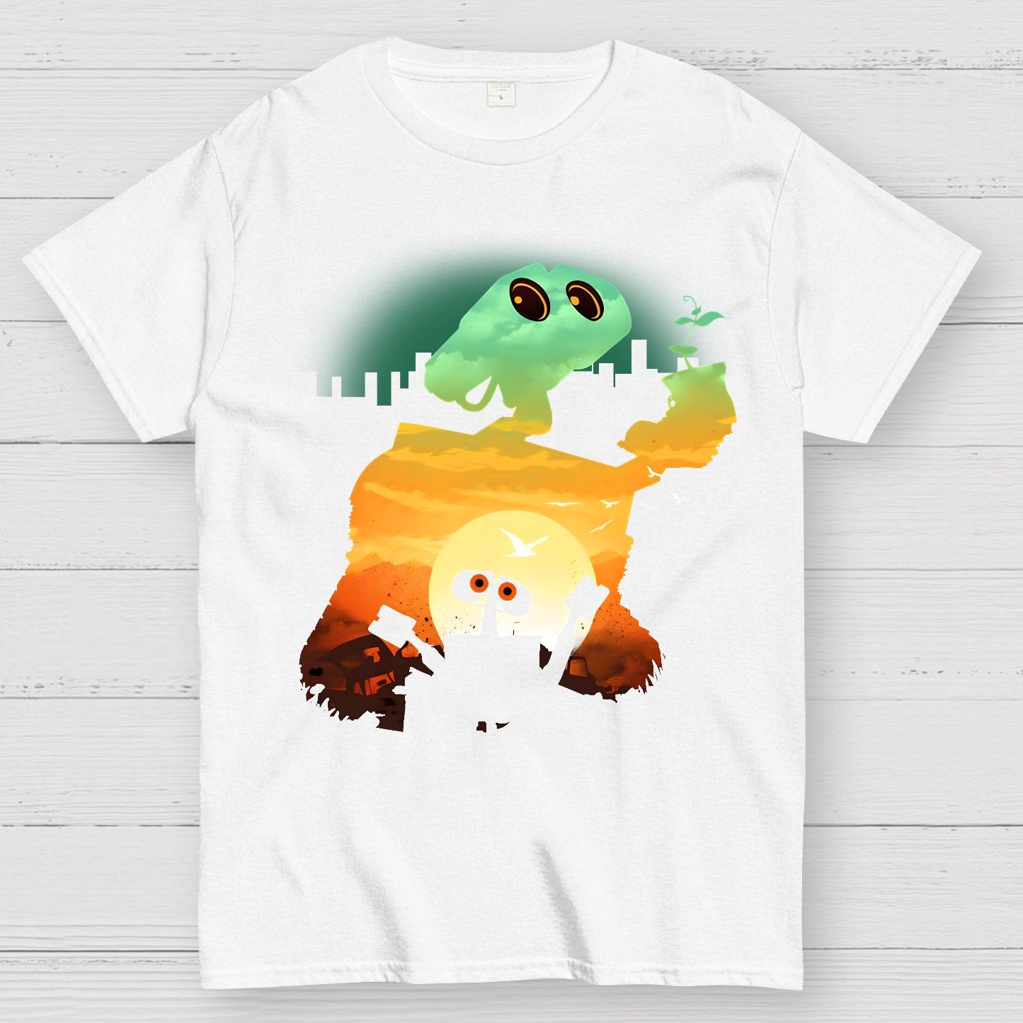 Wasteland Sunset Geek T-Shirt