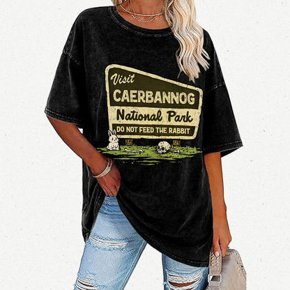 Mystic Valley National Park Vintage Distressed T-shirt