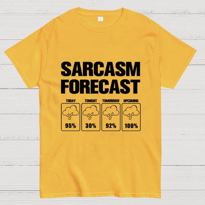 Sarcasm Forecast Geek T-Shirt