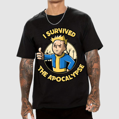 I Survived the Apocalypse Geek T-Shirt