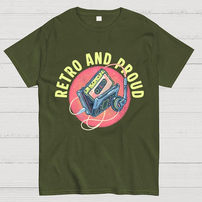 Retro and Proud Unisex Geek T-Shirt