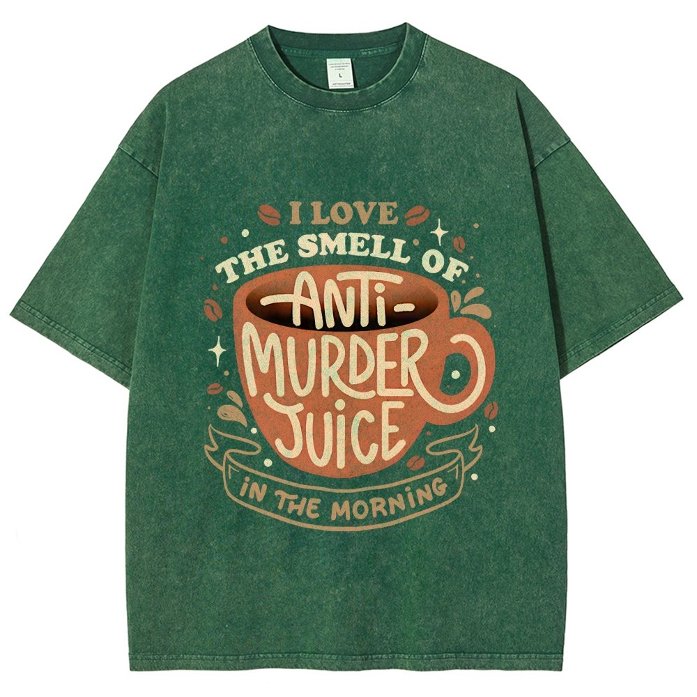 Anti-Murder Juice Vintage Distressed T-shirt