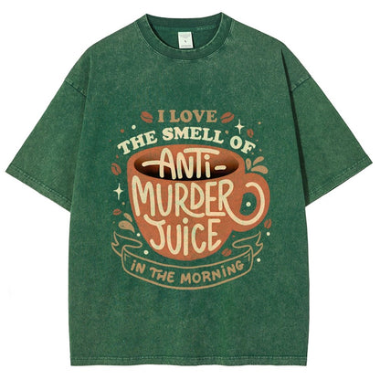 Anti-Murder Juice Vintage Distressed T-shirt