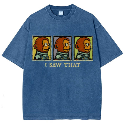 I Saw That Vintage Distressed T-shirt