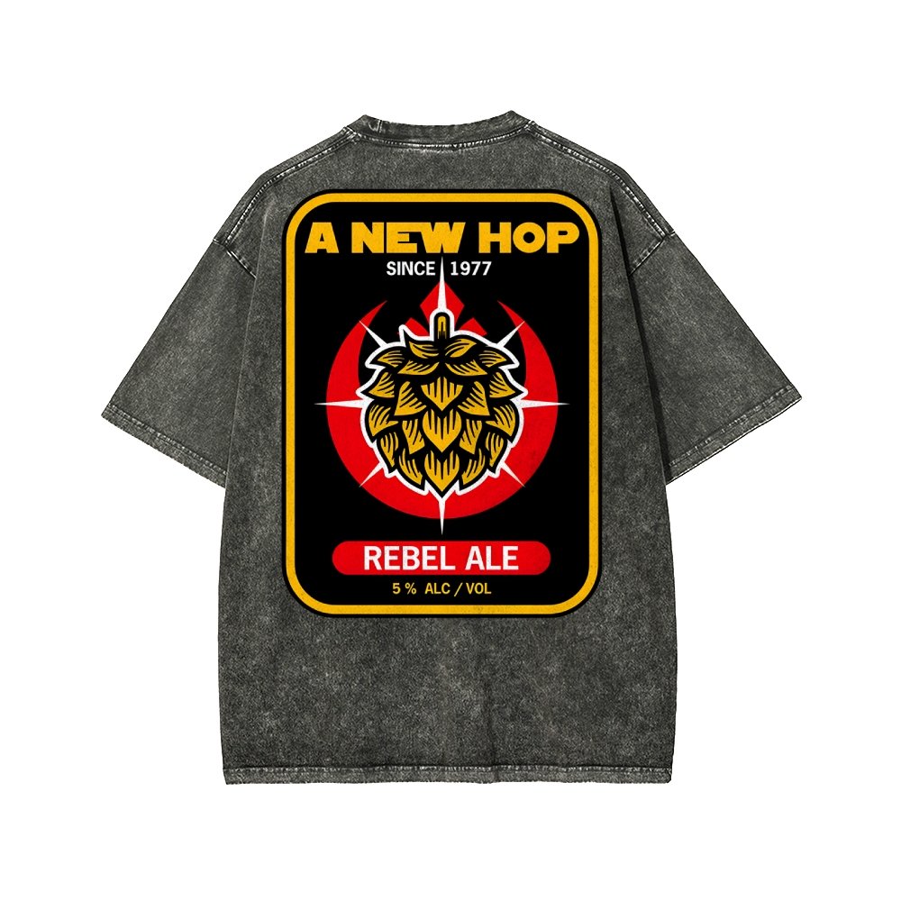A New Starry Rebel Ale Washed T-shirt